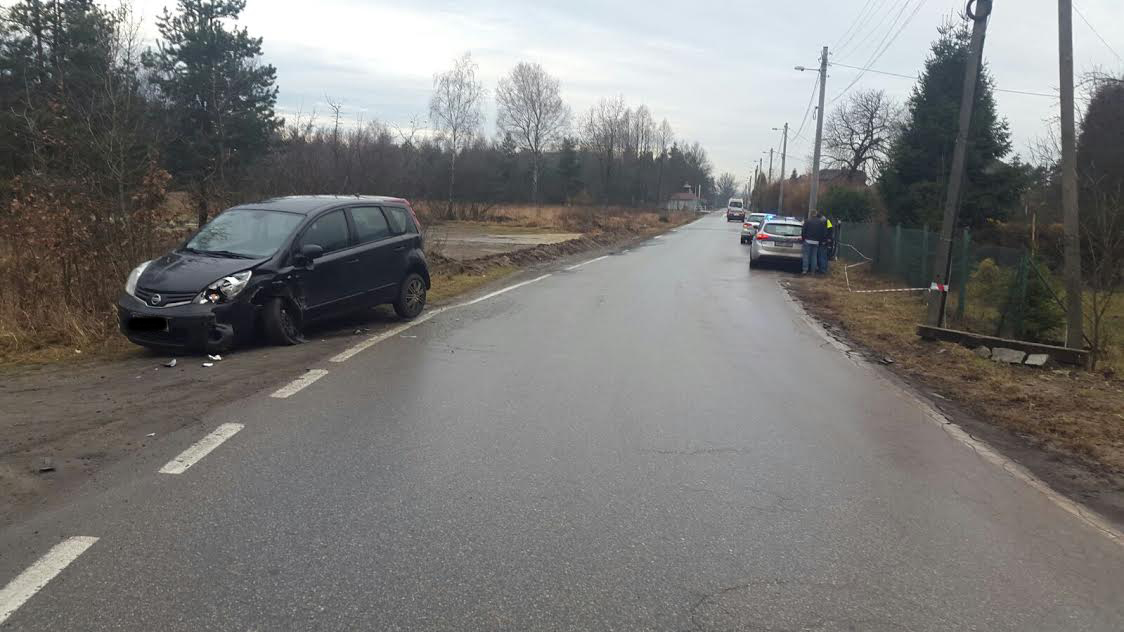 W Jeleniu na ul. Dąb doszło do kolizji dwóch samochodów osobowych.