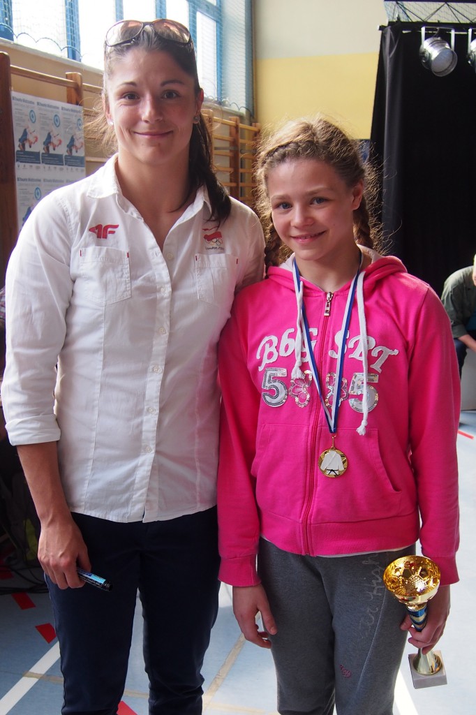 "Kosa" z olimpijką Katarzyną Kłys - obecnie najlepszą polską judoczką